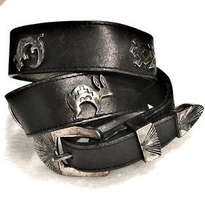 Silver Creek Animal Concho Women's Western Belt